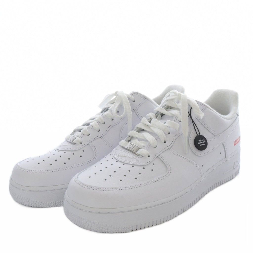 ナイキ NIKE Supreme × Air Force 1 Low White シュプリーム エアフォース1 ロー ホワイト スニーカー US 10 CU 9225-100 YO 2