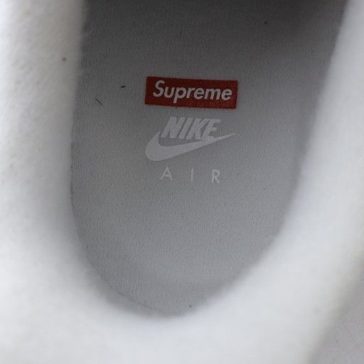 ナイキ NIKE Supreme × Air Force 1 Low White シュプリーム エアフォース1 ロー ホワイト スニーカー US 10 CU 9225-100 YO 2