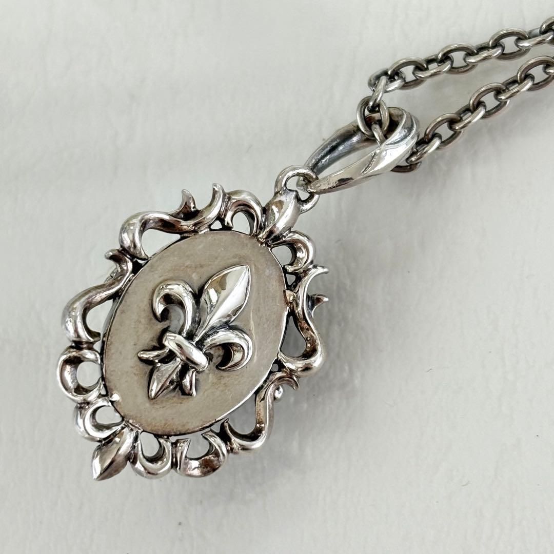 074【パトリックコックス】シルバー カラーストーン ロングネックレス