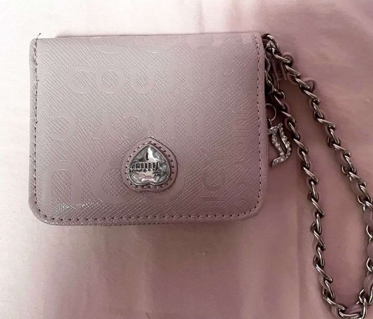 JUICY COUTURE ジューシークチュール 二つ折り財布 ピンク 姫ギャル