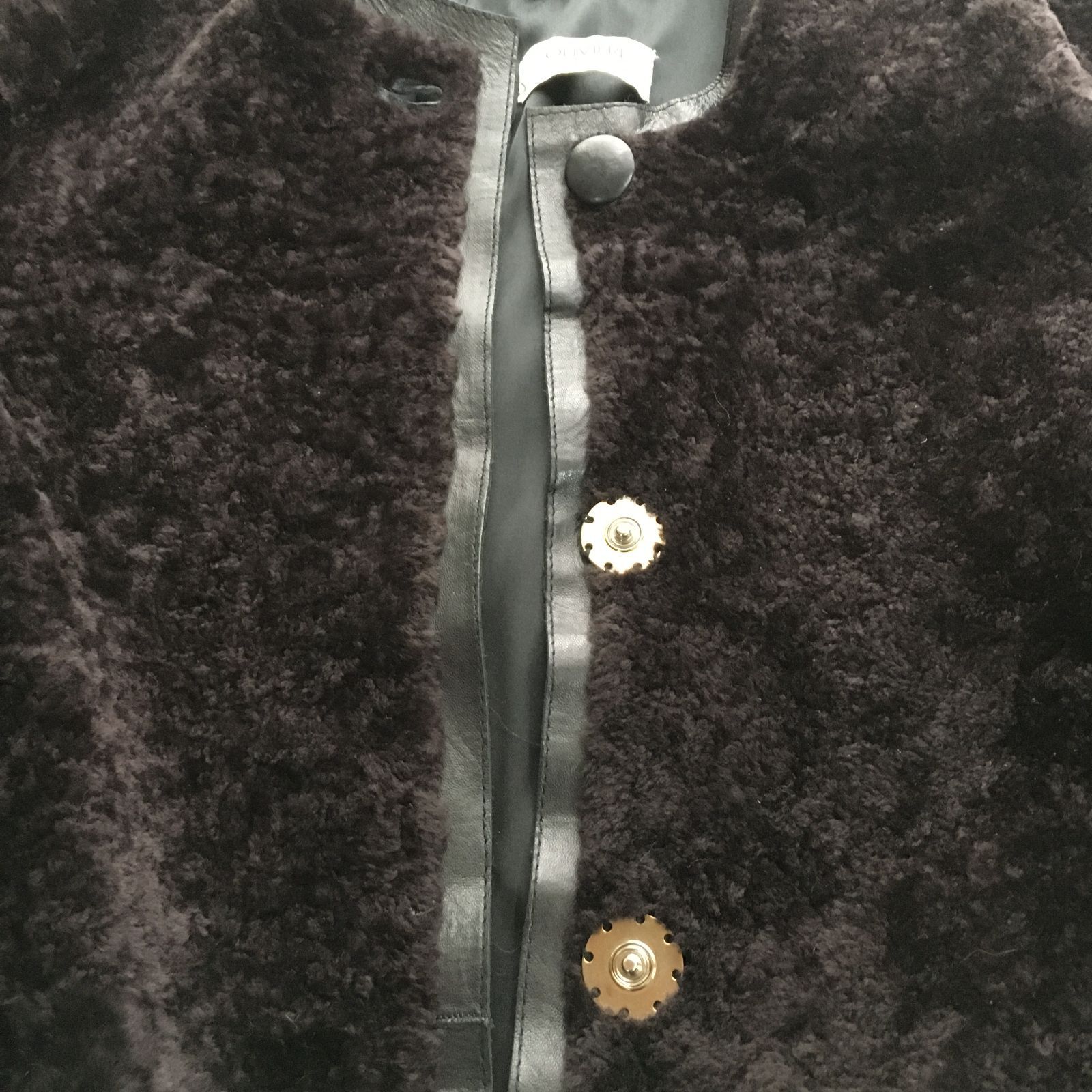  イタリア製 オリヴィエリ アウター 12254 ムートンコート ジャケット アウター