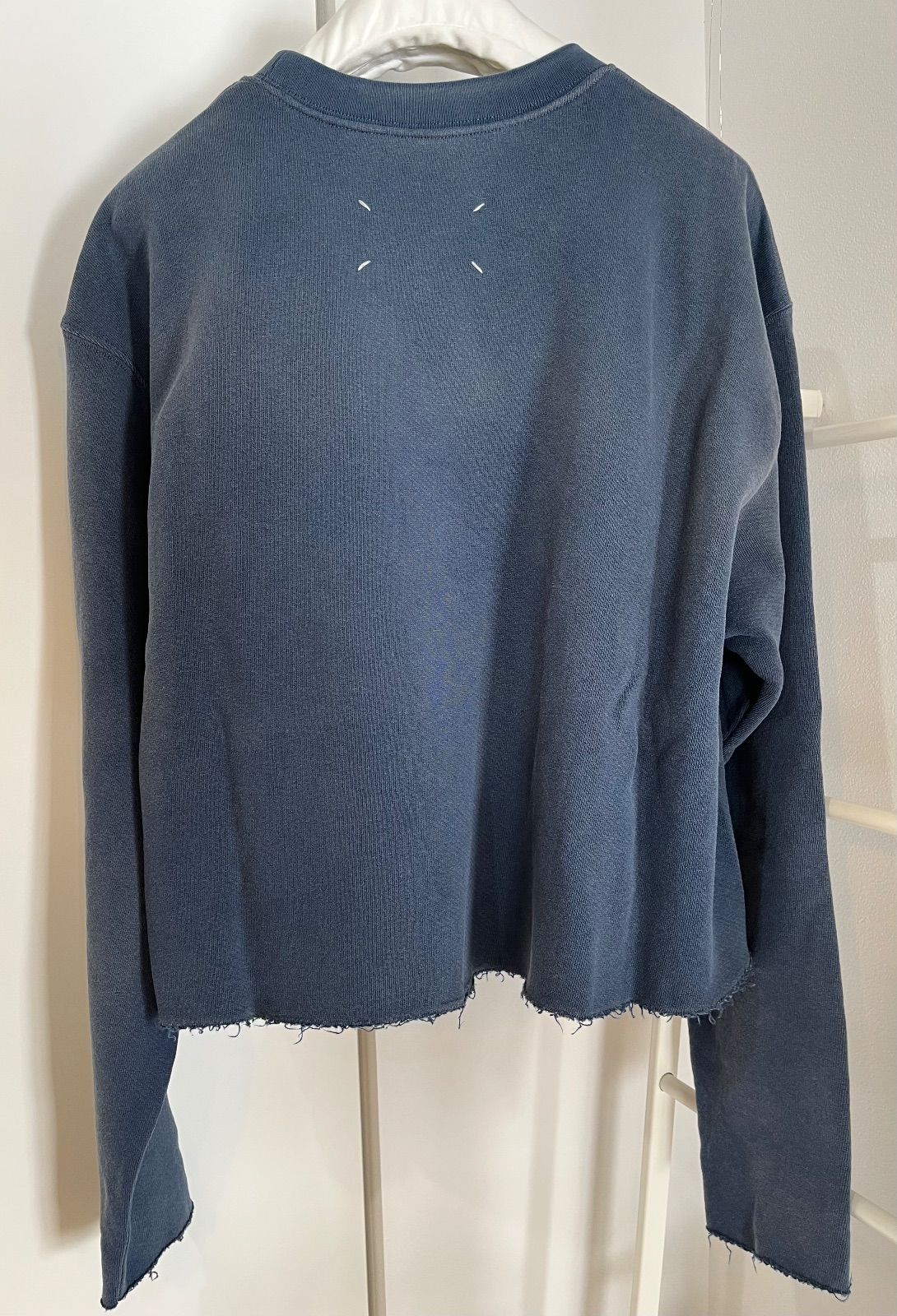 メゾンマルジェラ スウェットシャツ ダメージ ヴィンテージ 古着風