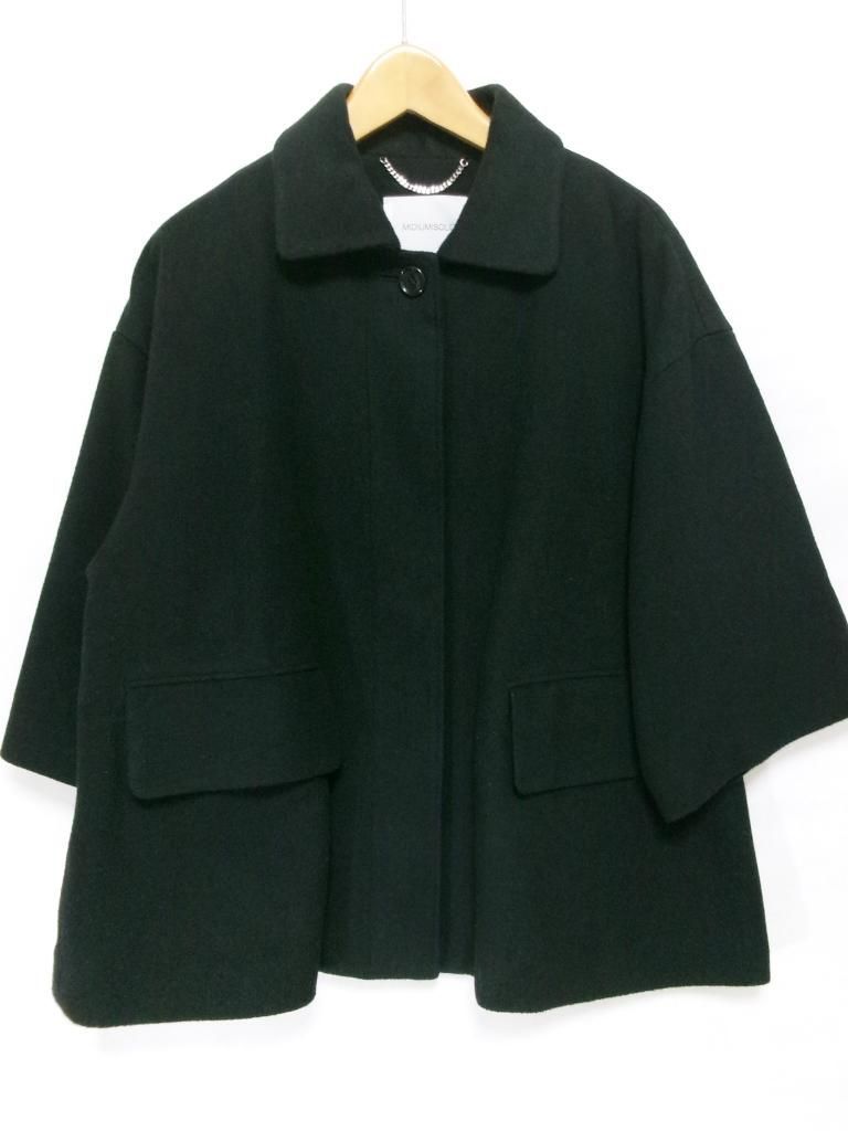 MIDIUMISOLID ミディウミソリッド コート 襟コート み F 975299