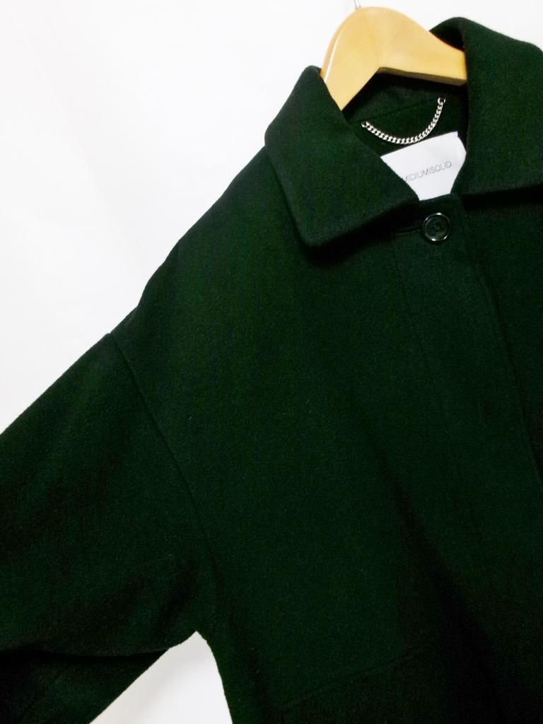 MIDIUMISOLID ミディウミソリッド コート 襟コート み F 975299