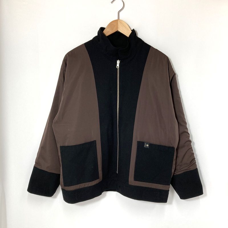 QUOLT クオルト ジャケット 901T-1795 リバーシブル キャバルリー アウトドア キャンプ フェス Mサイズ ブラック アウター A15170 KANDAIZUMI_COM