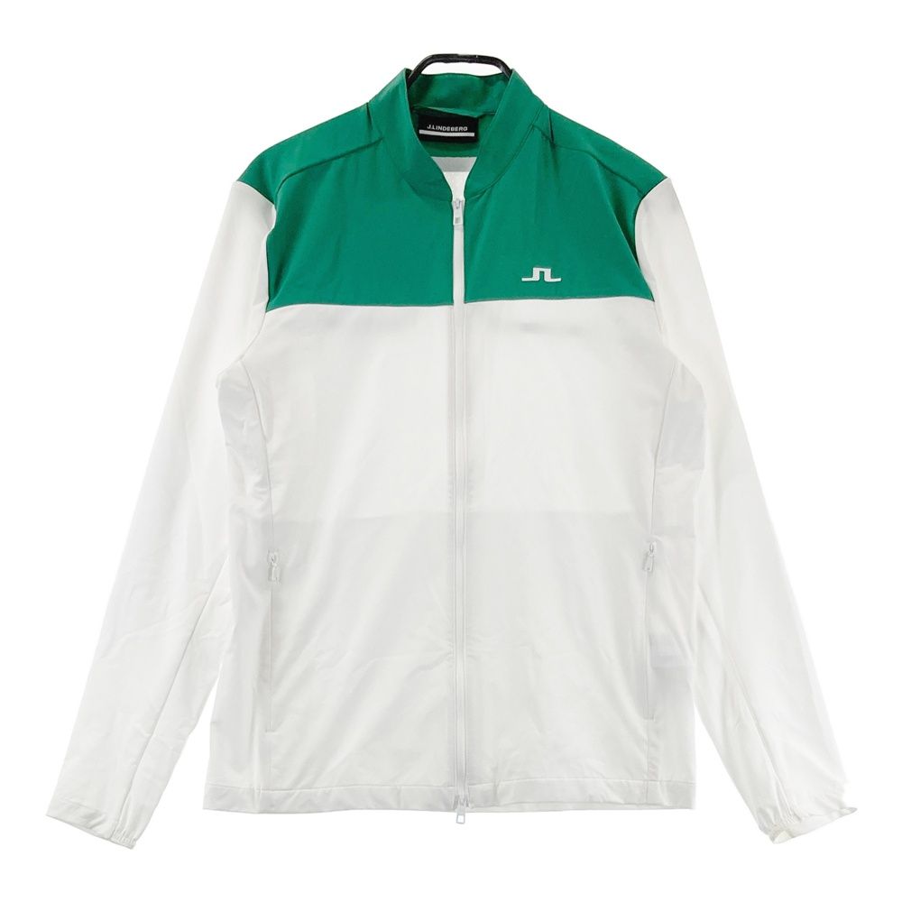 サイズ M J.LINDEBERG ジェイリンドバーグ 071-58328 ジップジャケット ホワイト系 240101546203 ゴルフウェア メンズ ストスト