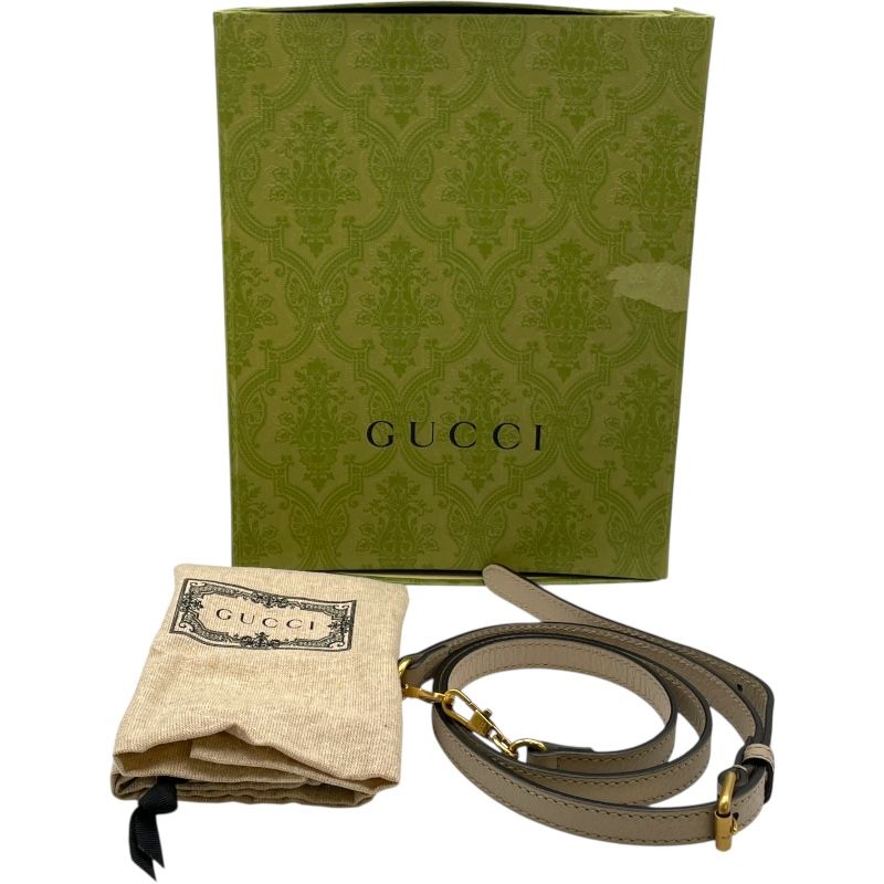 グッチ GUCCI インターロッキングG ミニトート 671623 ベージュ ゴールド金具 GGスプリーム レディース ショルダーバッグ DECORATOM_COM_BR