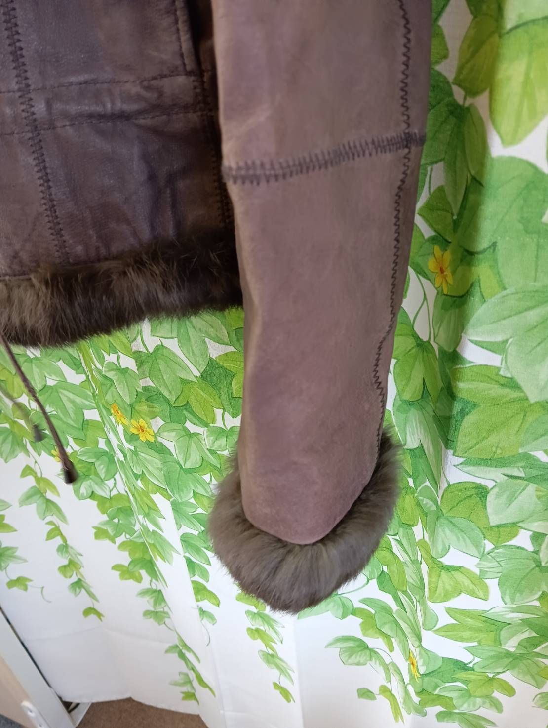 ラビットリアルファー デザインコート