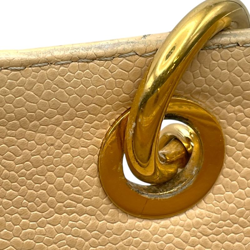 ゴールド金具 キャビアスキン