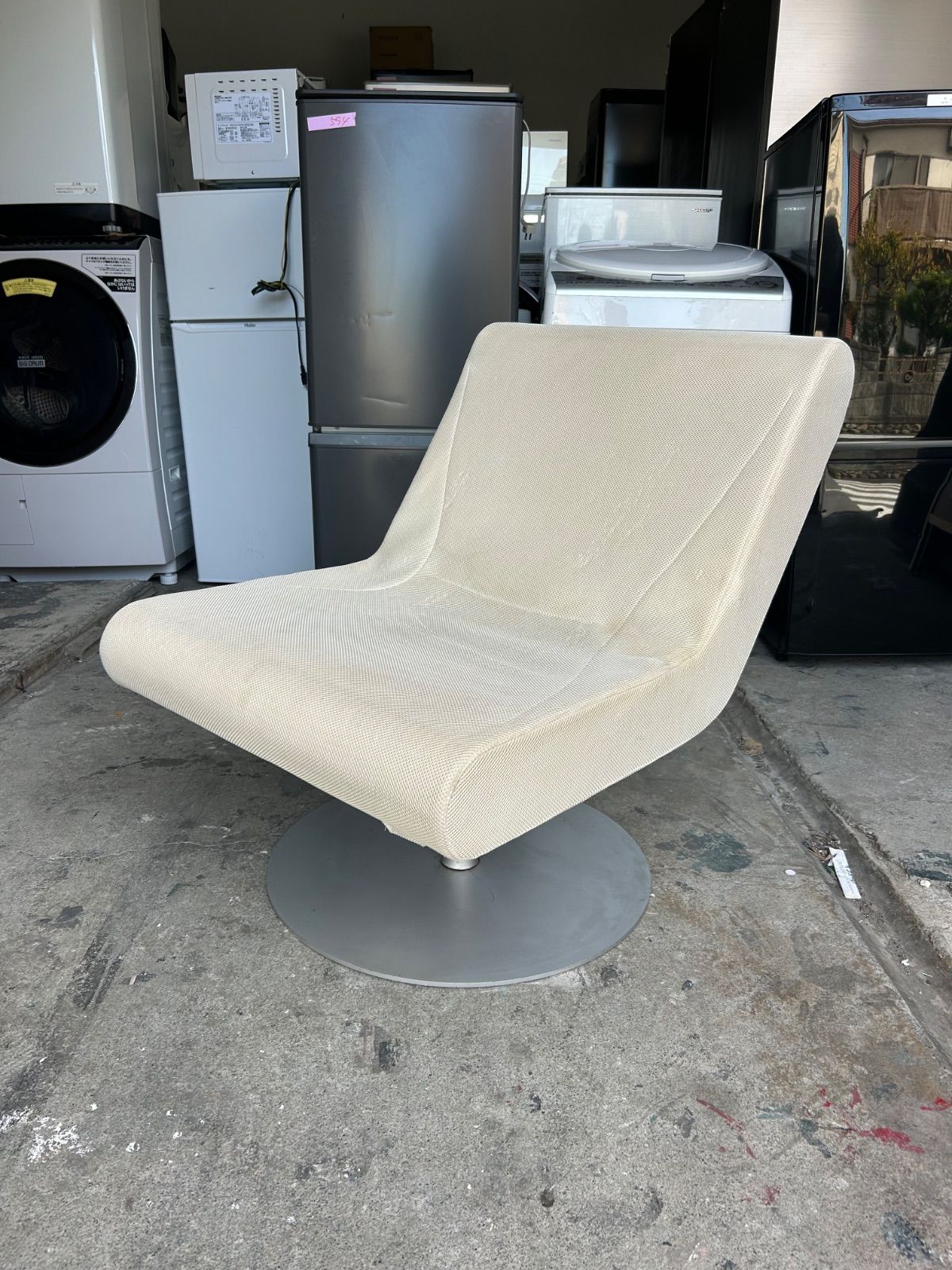 Cassinaixc. カッシーナイクスシー グエナエル ニコラ BOOMERANG PLUS ブーメラン プリュス ラウンジスウィベルチェア