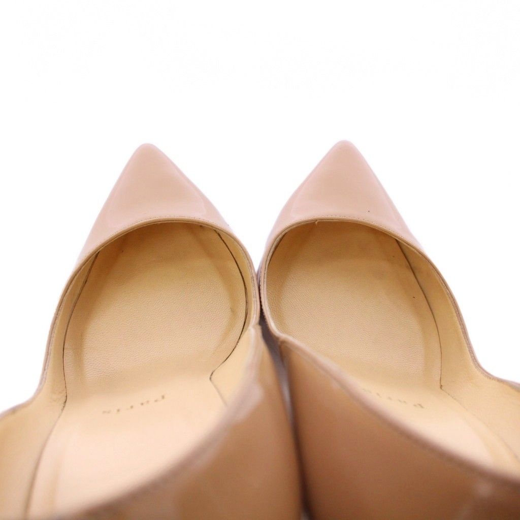  クリスチャンルブタン Christian louboutin パンプス エナメル ピンクベージュ 汚れ ハイヒール パンプス パンプス