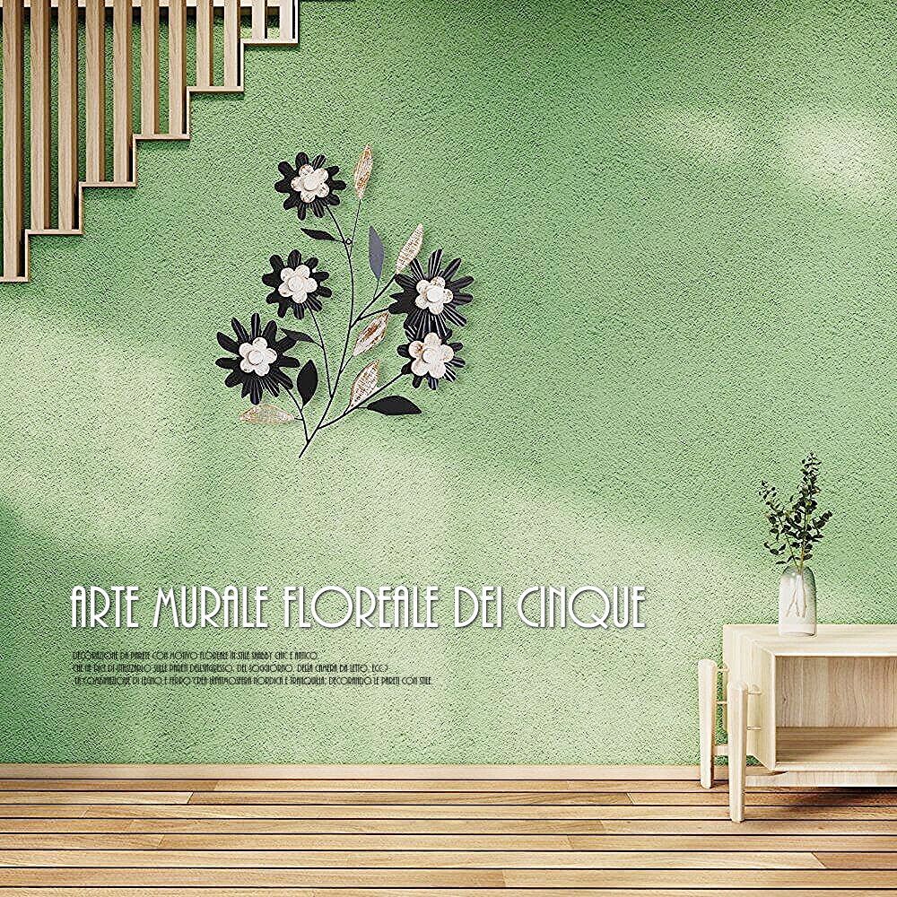 ウォールアートパネル 壁掛け 壁飾り 5つのフラワー ガーデニング インテリア 壁 アートパネル 北欧 雑貨 リビング おしゃれ モダン 装飾 ウォールデコレーション シンプル ウォールアート 壁デコ アートボード インテリア雑貨 壁面装飾 ウォールアクセント