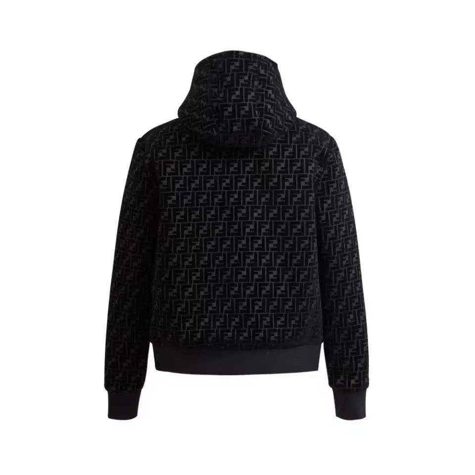 FENDI フェンディ ユニセックス カジュアル ロゴ ブラック コート