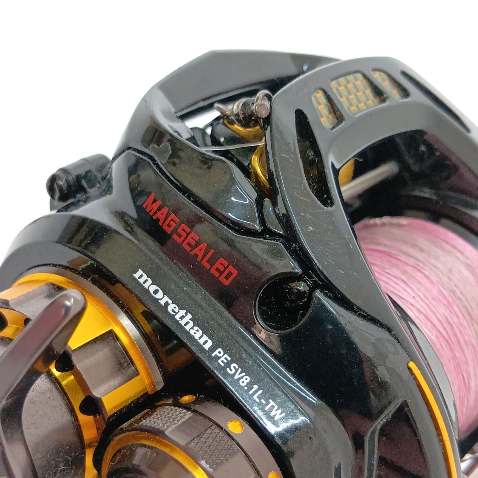  DAIWA ダイワ モアザン PE SV 8 1 L TW 左巻き 本体のみ ベイトリール(ルアー用) リール