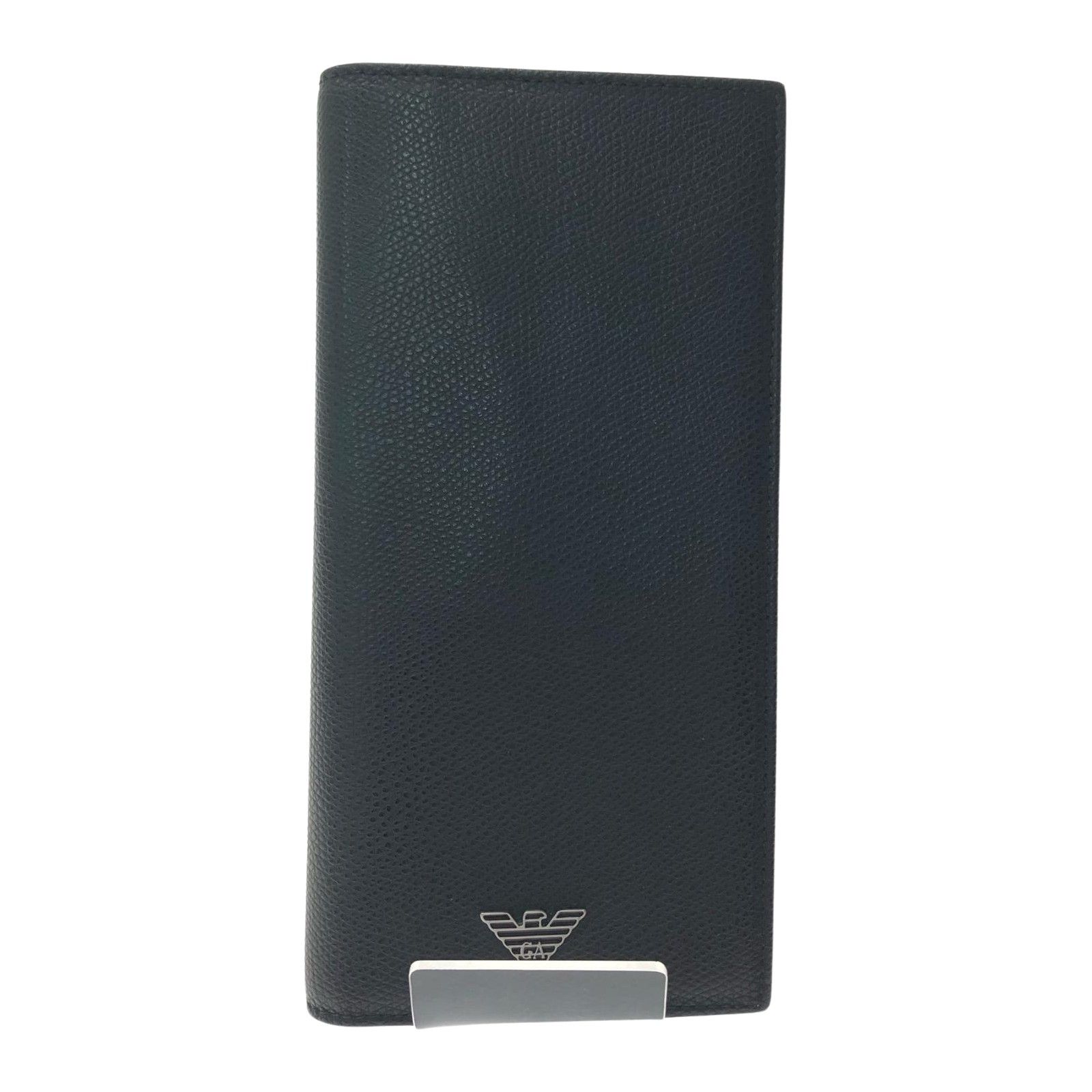 EMPORIO ARMANI エンポリオアルマーニ メンズ 二つ折り長財布 イーグルマーク EAY4R170Y138E ブラック