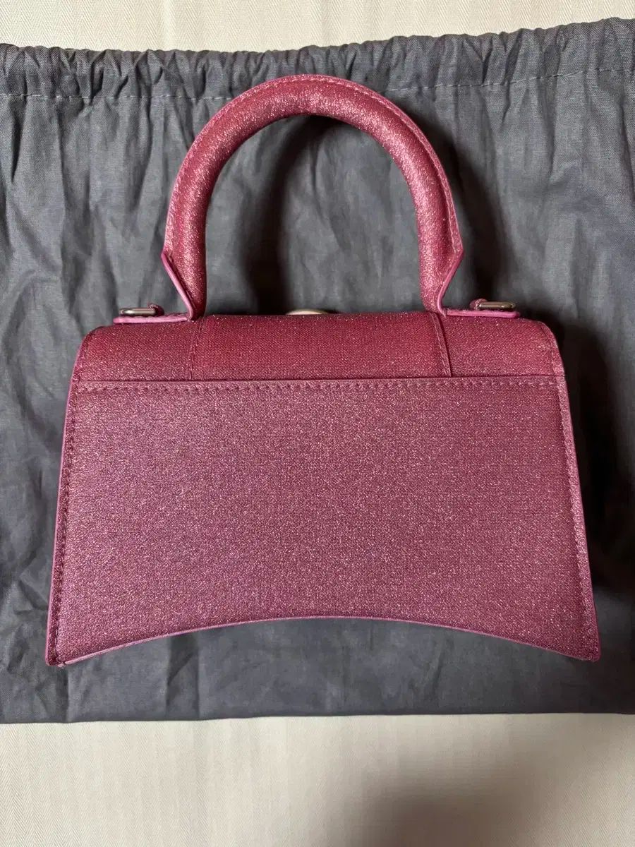 バレンシアガ アワーグラス バッグ スパークリング ピンク