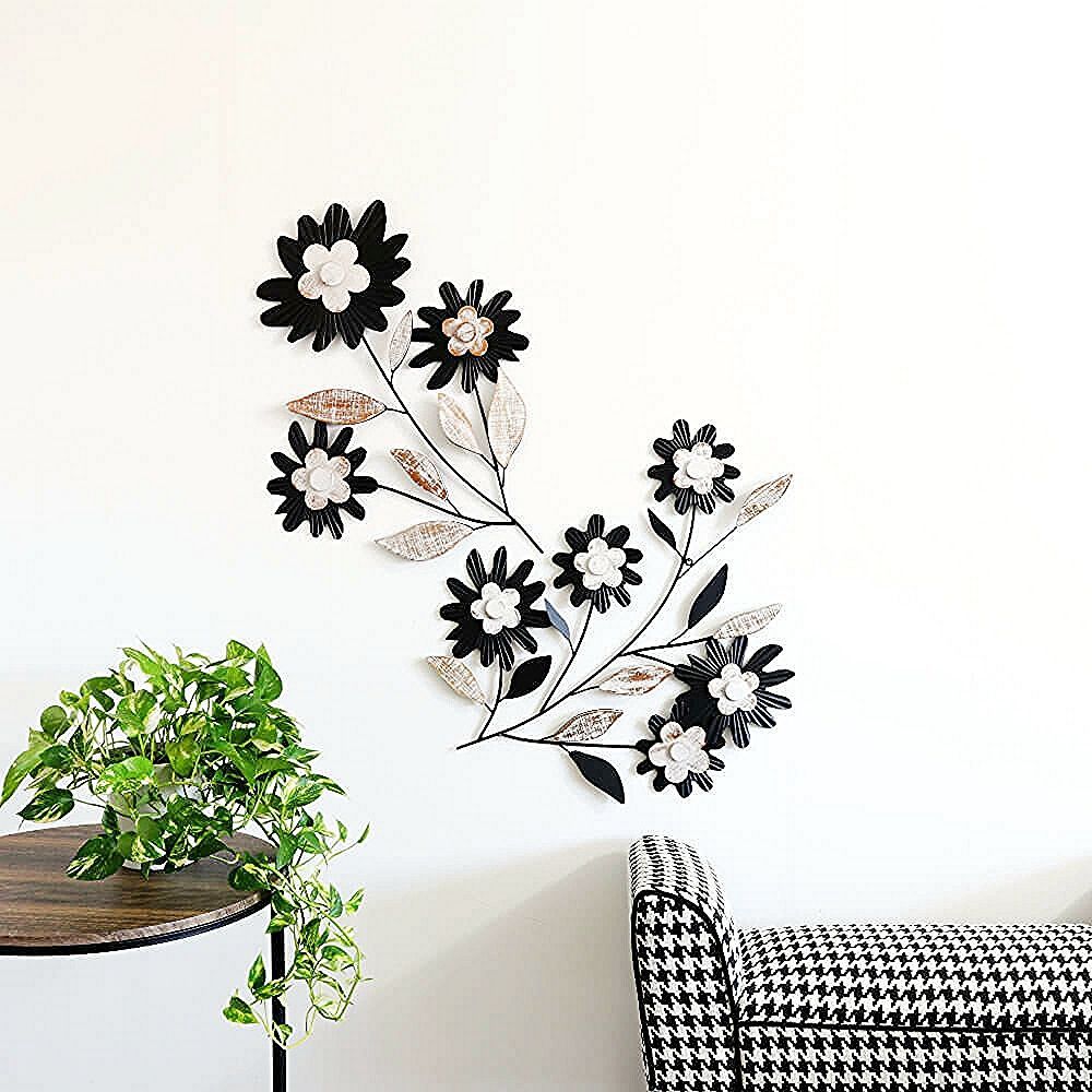 ウォールアートパネル 壁掛け 壁飾り 5つのフラワー ガーデニング インテリア 壁 アートパネル 北欧 雑貨 リビング おしゃれ モダン 装飾 ウォールデコレーション シンプル ウォールアート 壁デコ アートボード インテリア雑貨 壁面装飾 ウォールアクセント NEXPOTALLINN_EU