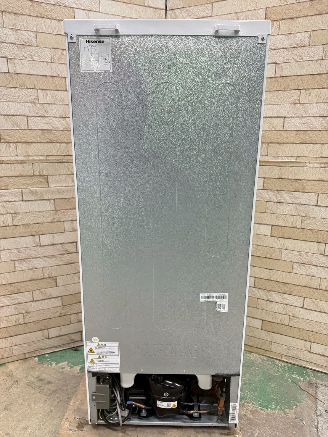 大阪送料無料☆3か月保障付き☆冷蔵庫☆ハイセンス☆2ドア☆2021年☆HR