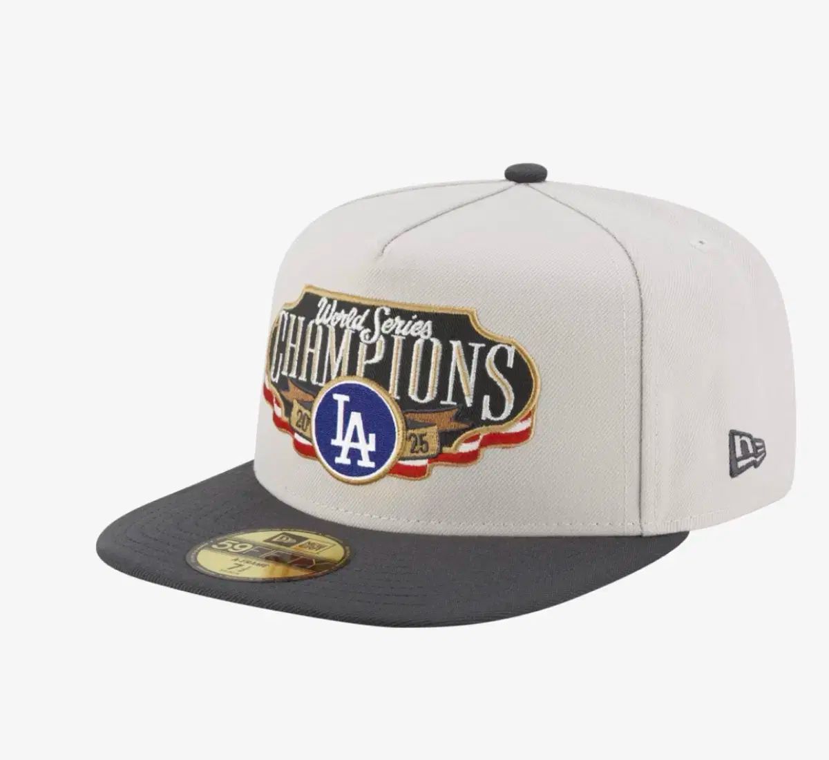 ERA MLB 25 월드시리즈 챔피언 LA ドジャース Aフレーム フィットキャップ ストーン その他 キャップ
