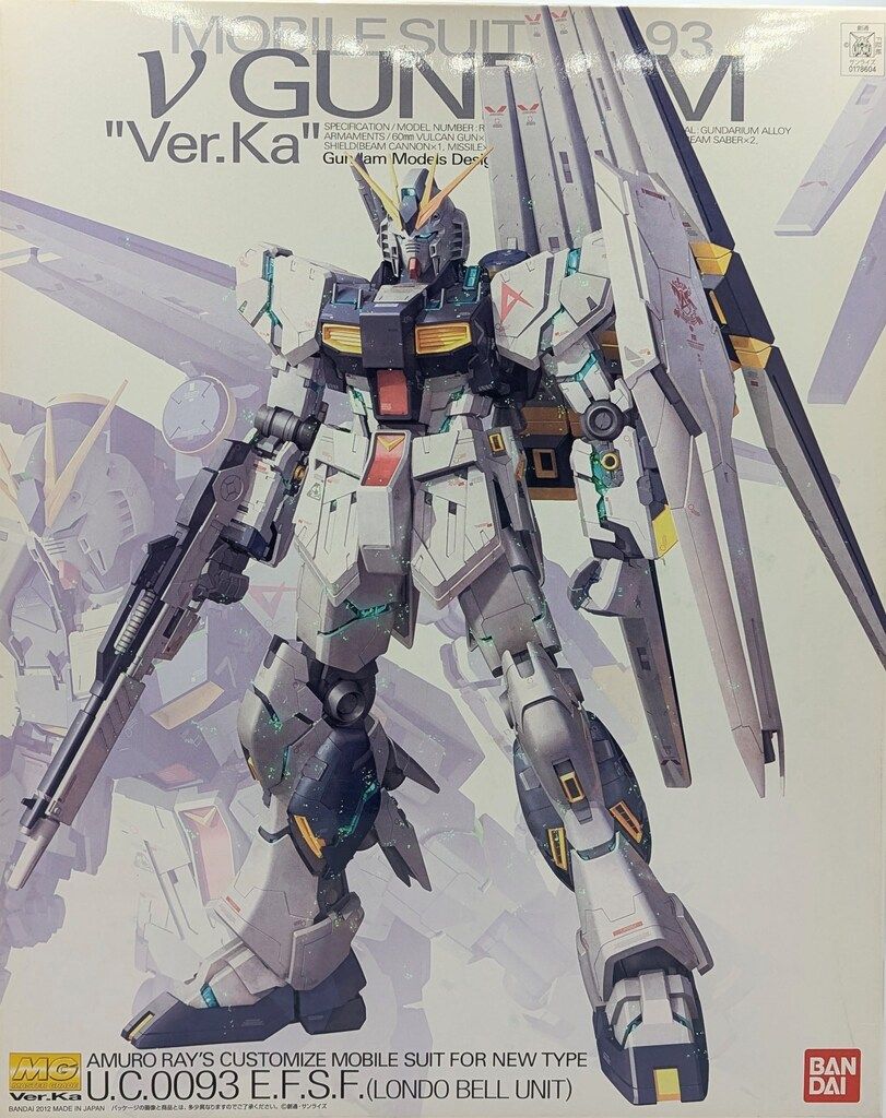 バンダイ MG 1 100 機動戦士ガンダム 逆襲のシャア νガンダム Ver.Ka