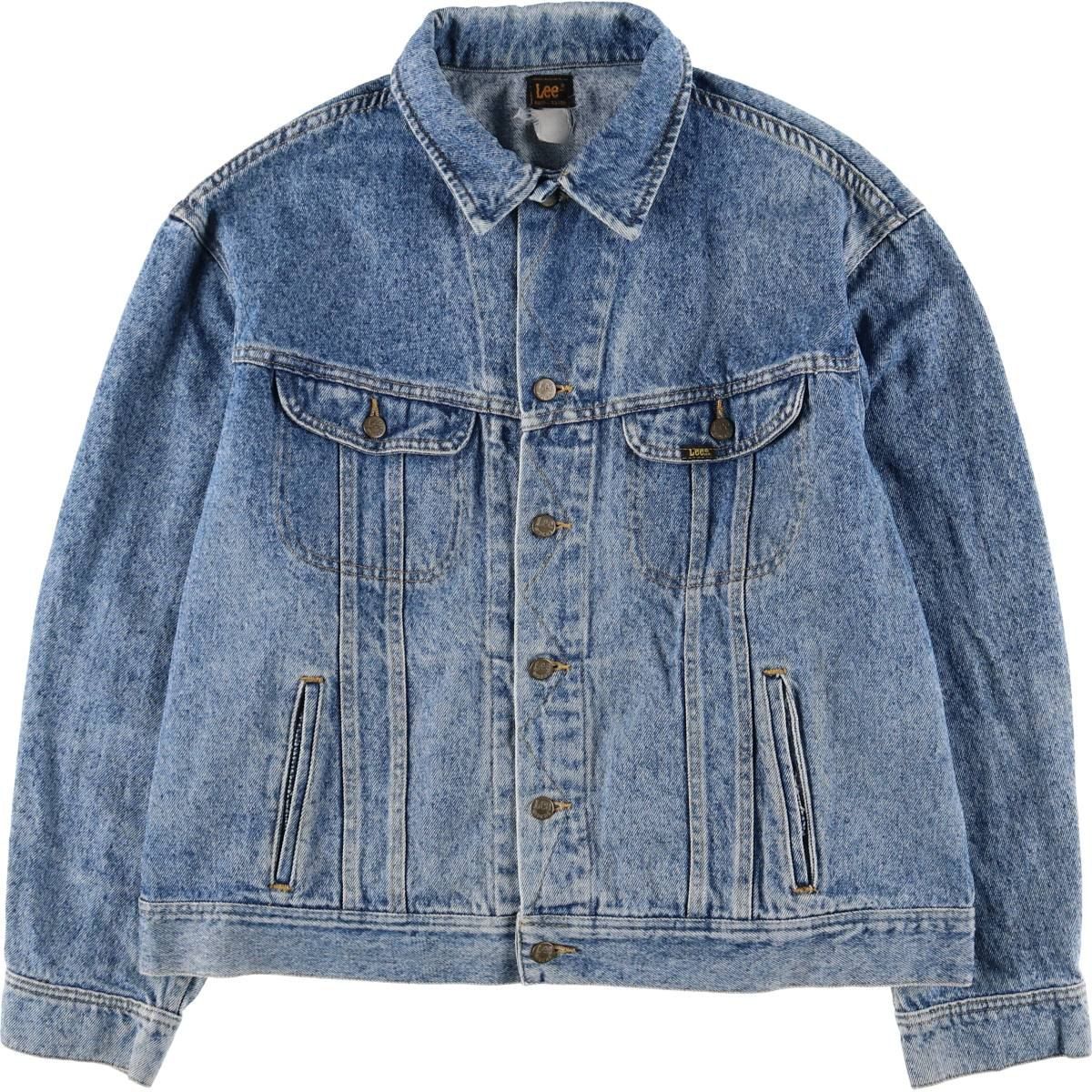 古着 90年代 リー Lee デニムジャケット Gジャン メンズXL相当 
