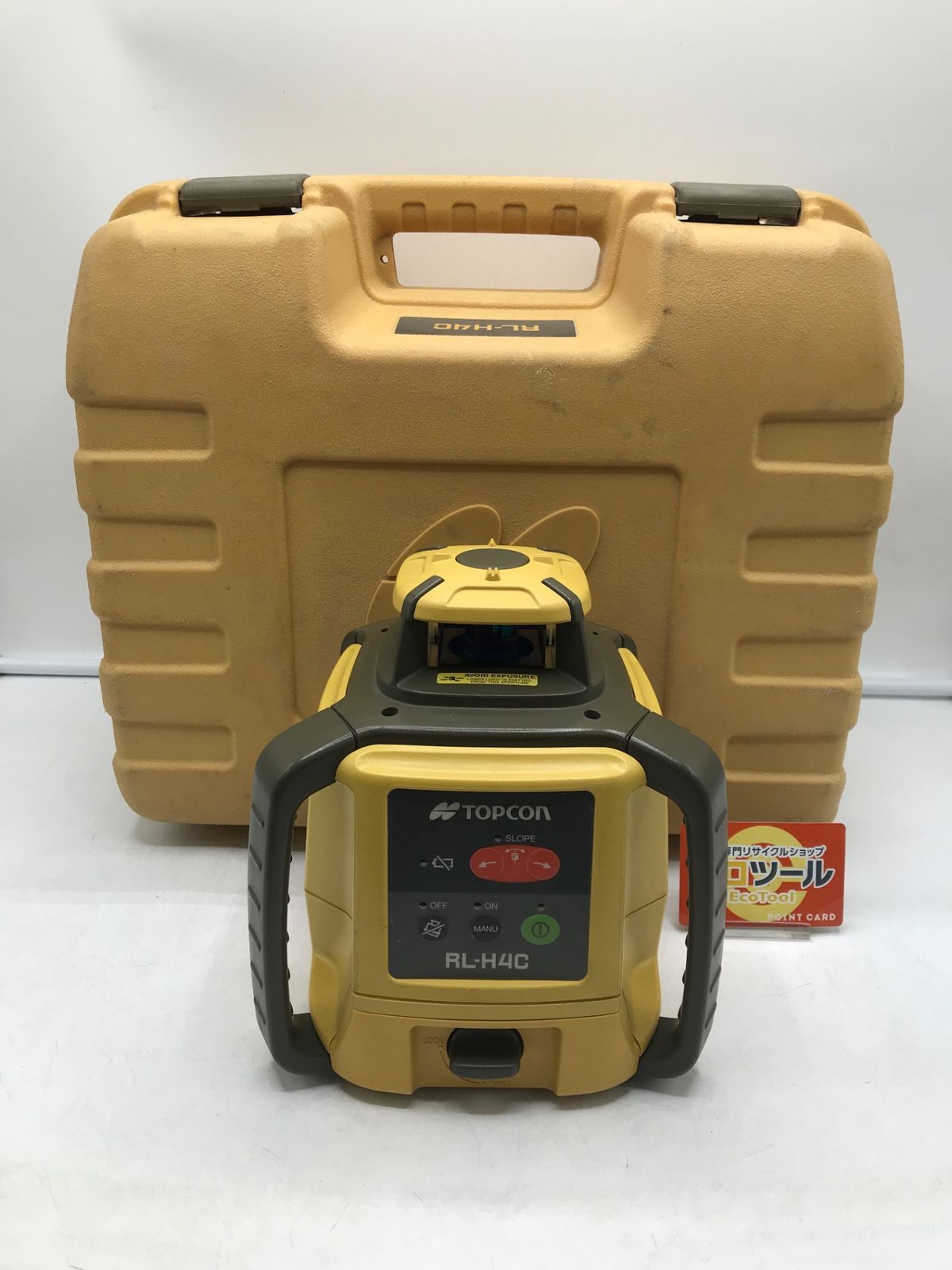 品 TOPCON トプコン ローテーティングレーザー 乾電池タイプ RL-H4C ITHXN74DRQNO エコツール岡崎岩津店 M02