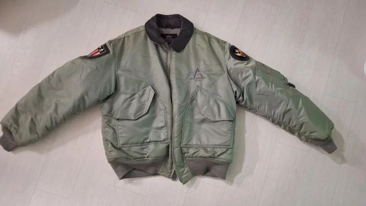 アルファインダストリーズ MA-1 フライトジャケット Lサイズ