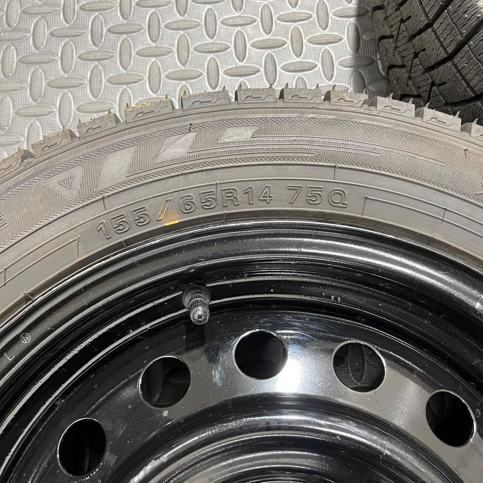 20年製 155 65 R 14 ダンロップ ウインターマックス WM 03 スズキ アルト ワゴンR スペーシア スタッドレスタイヤ 1149 M 14インチ タイヤ ホイールセット タイヤ ホイール