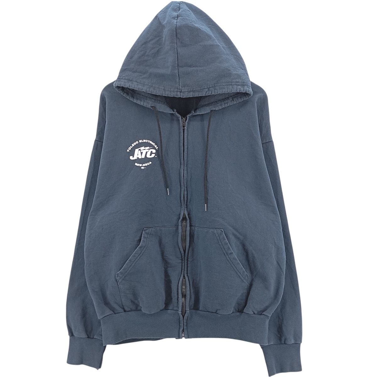 古着 90年代 Union Line スウェットフルジップパーカー USA製 メンズXL相当 ヴィンテージ/eaa419173