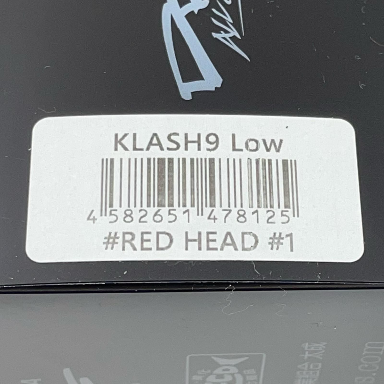 DRT ディビジョンレーベルタックルズ ルアー KLASH 9 Low クラッシュ9 RED HEAD レッドヘッド 88