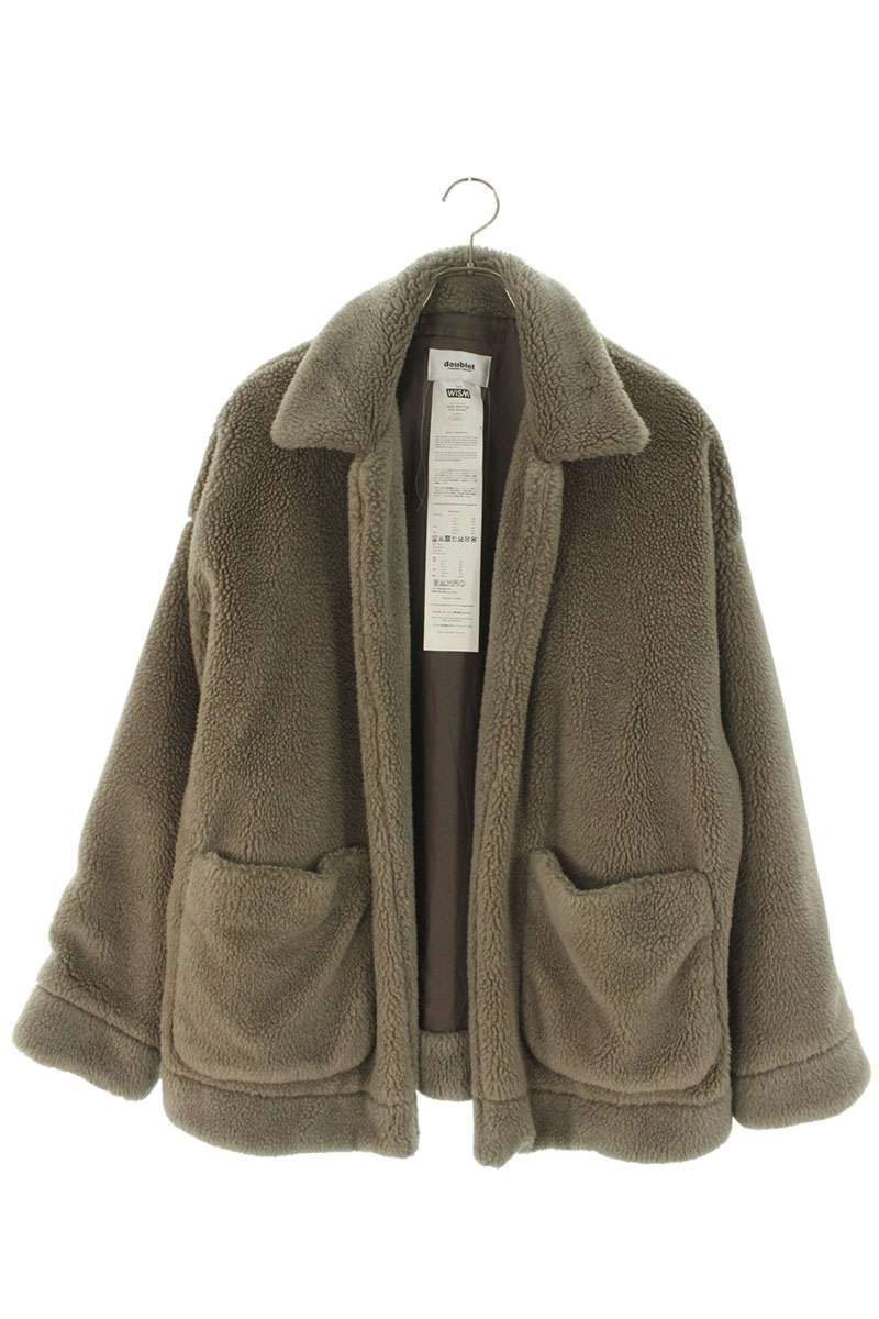 ダブレット 17AW03BL41 バックプリントフリースブルゾン メンズ M