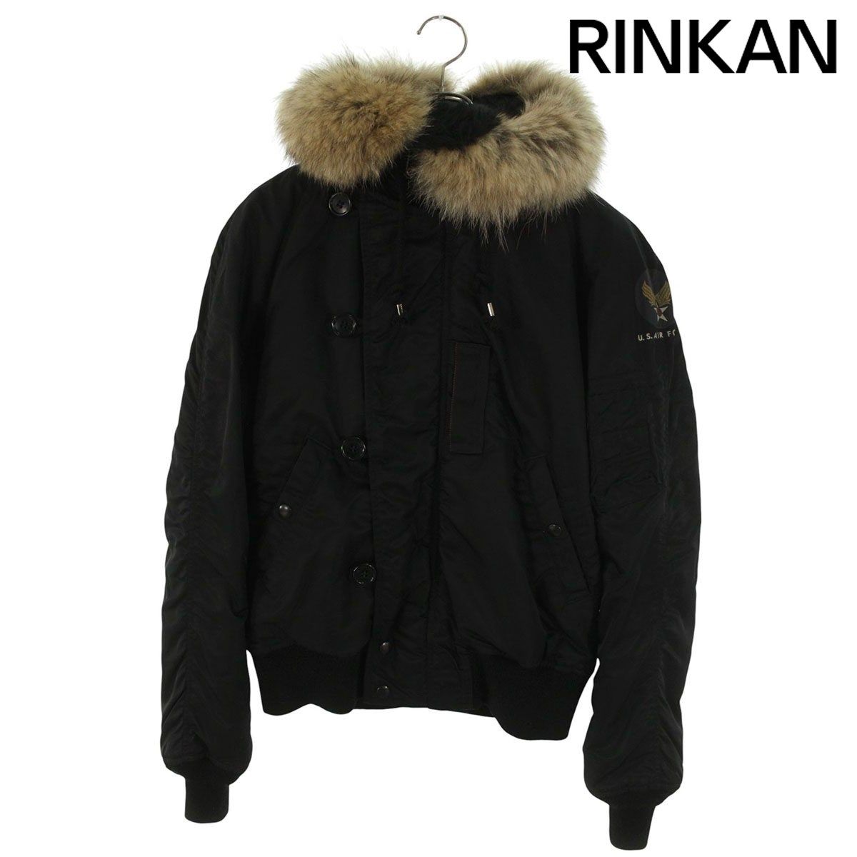 マーカ A09C-08BL01C コヨーテファー付ミリタリーブルゾン メンズ 3