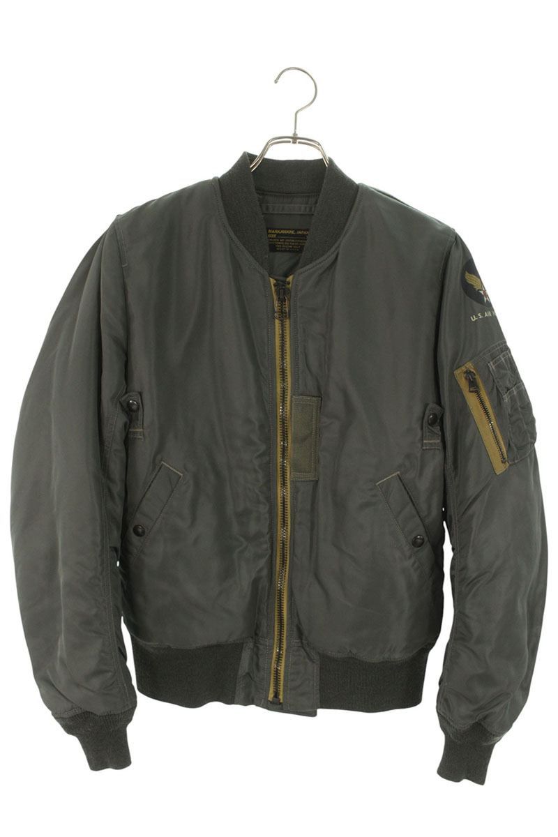 マーカ A09C-08BL02C ミリタリーMA-1ブルゾン メンズ 3