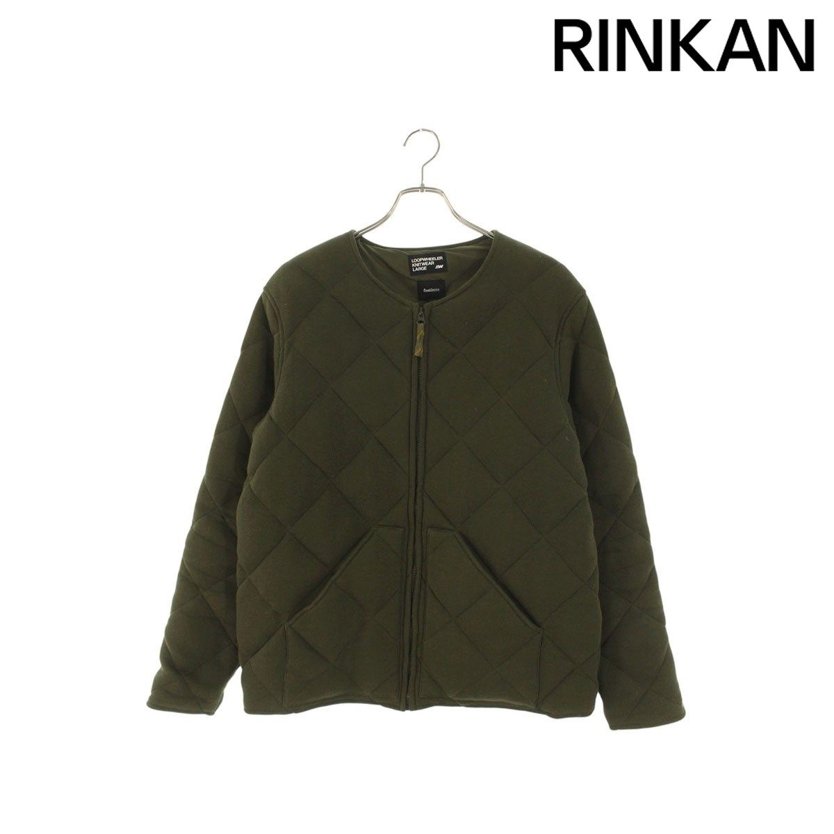 ループウィラー ×フレッシュサービス FreshService LWFS193-001 ZANTER DOWN JACKET キルティングノー ブルゾン メンズ L