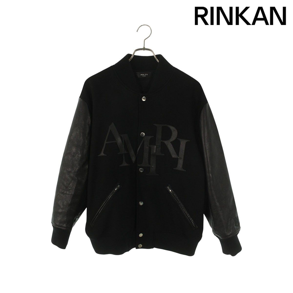 アミリ スタッガードヴァーシティージャケットブルゾン メンズ XL