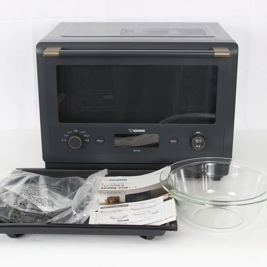 象印 EVERINO ES-GT26-BM スレートブラック オーブンレンジ 26L ZOJIRUSHI 本体