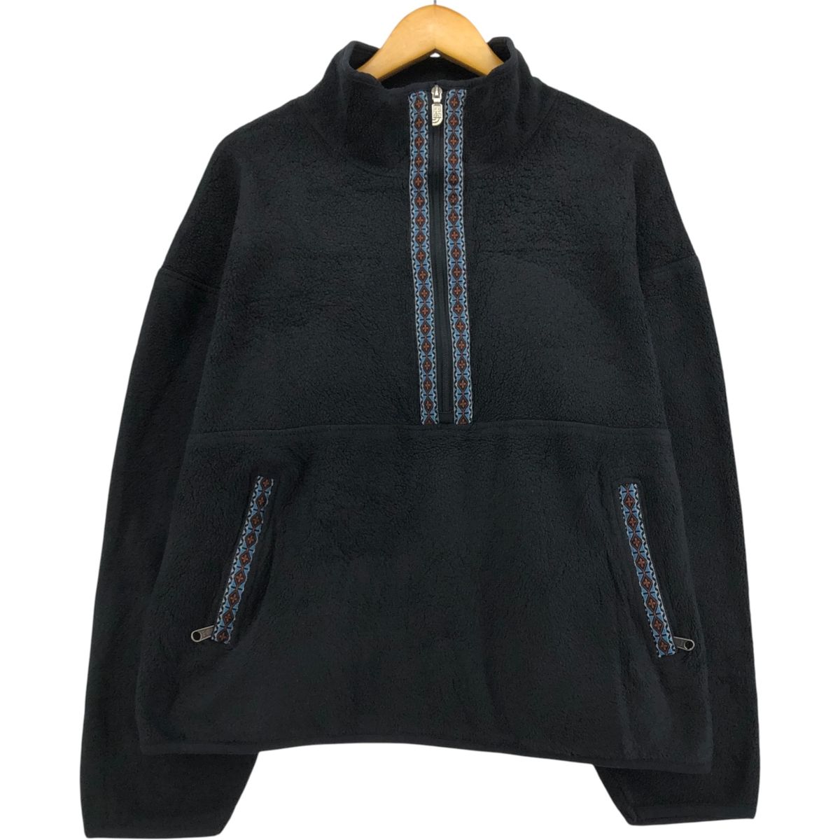 No.O -ring-オリジナルシールホルダー＆シール&キーホルダーセット 古着 90~00年代 ザノースフェイス THE NORTH FACE ハーフジップ