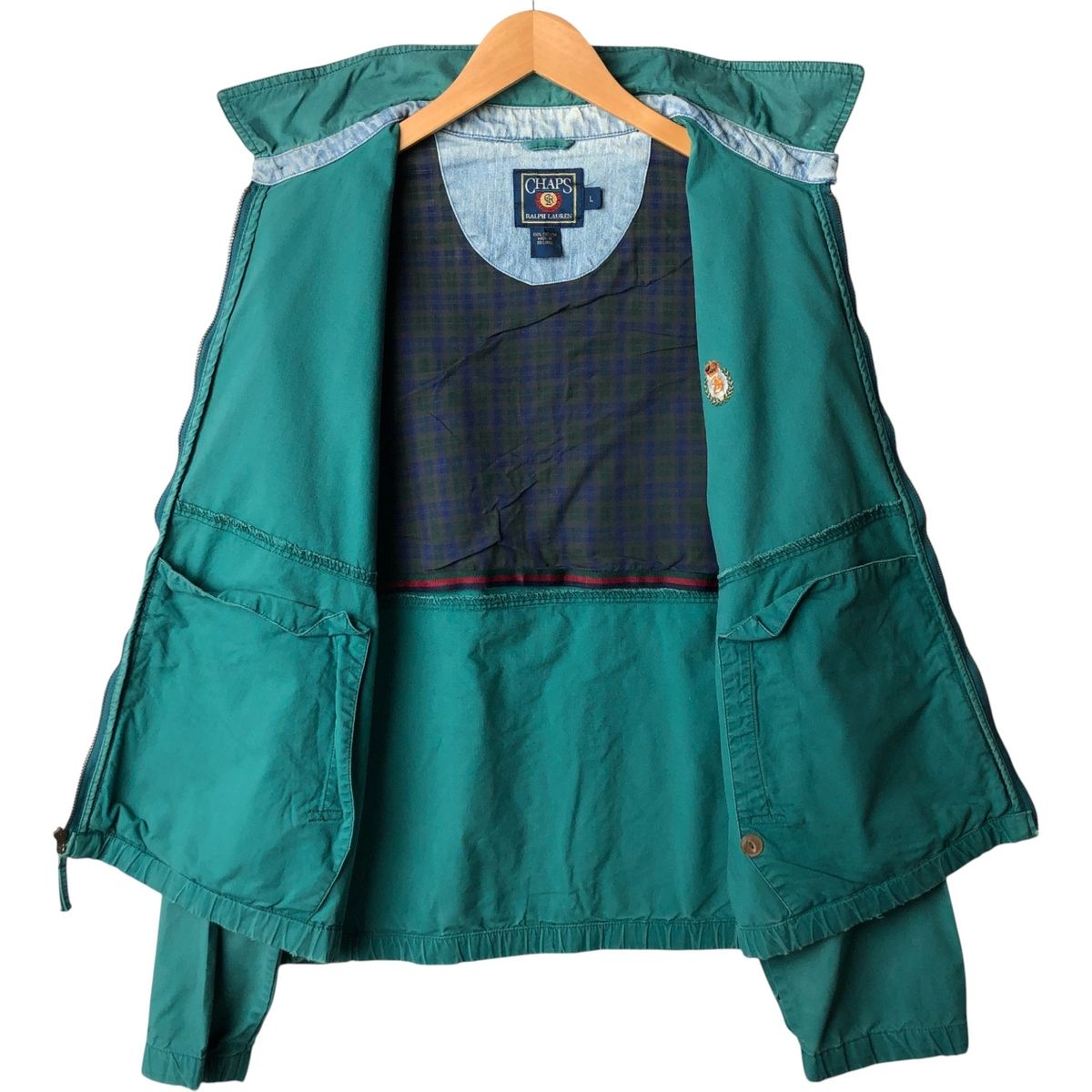 古着 80年代 ラルフローレン Ralph Lauren CHAPS チャップス スイング