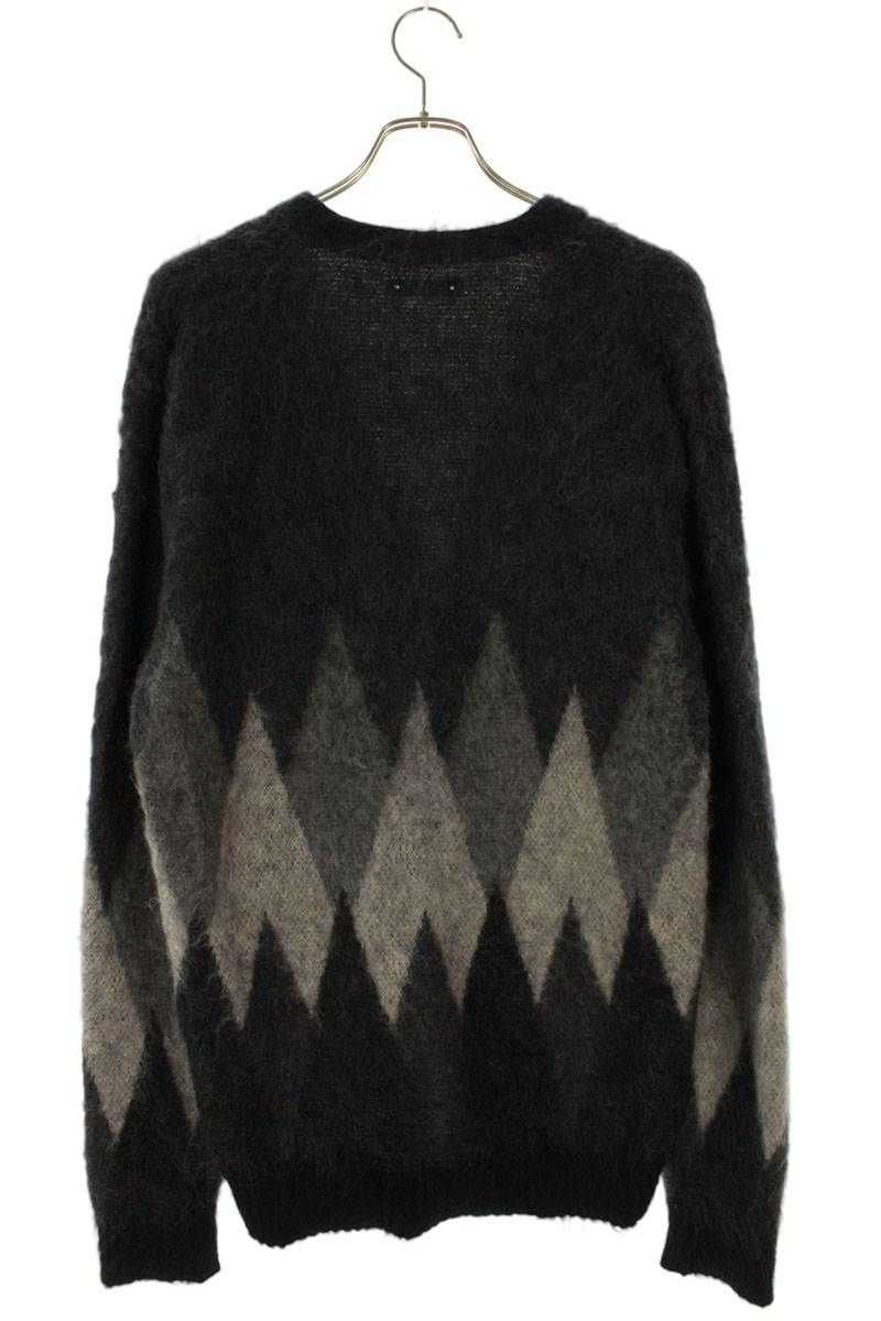 マインデニム 2210-6002-97-022 モヘアカーディガン メンズ 2