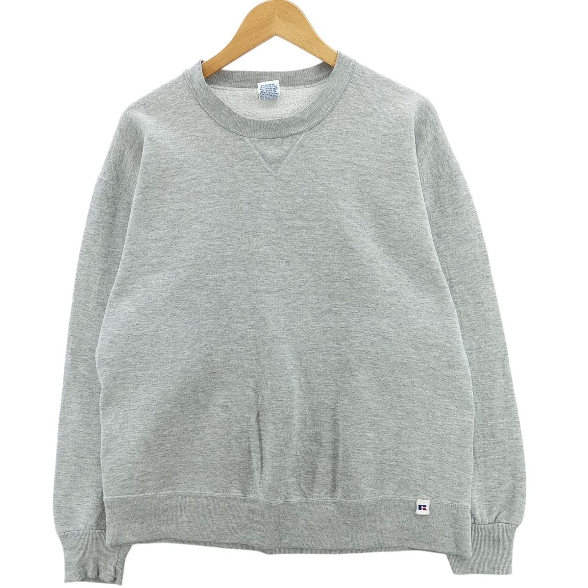 古着 90年代 ラッセル Russell ATHLETIC 無地 ブランクスウェットシャツ トレーナー メンズL相当 ヴィンテージ eaa418884