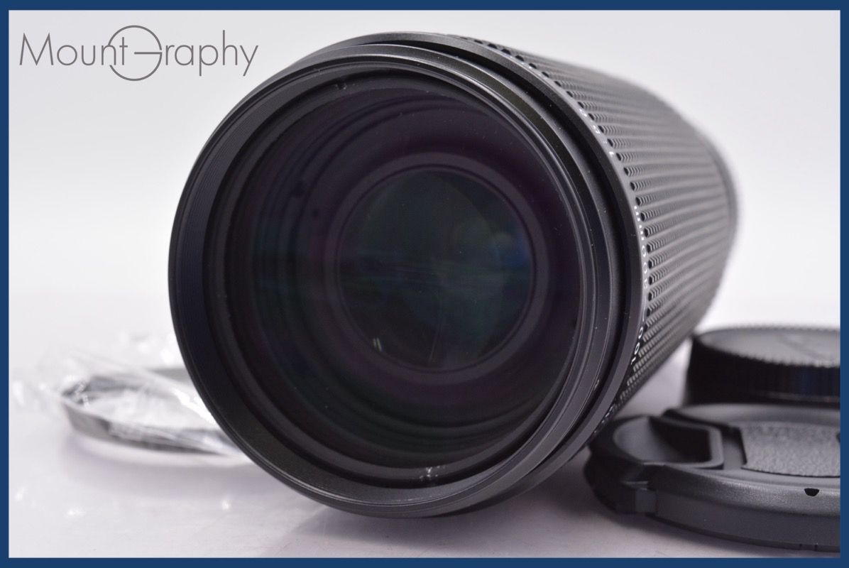 ニコン Nikon Zoom-NIKKOR 100-300mm F5.6 Ai-S 前後キャップ-レンズフィルター付 完動 同梱可 am1104