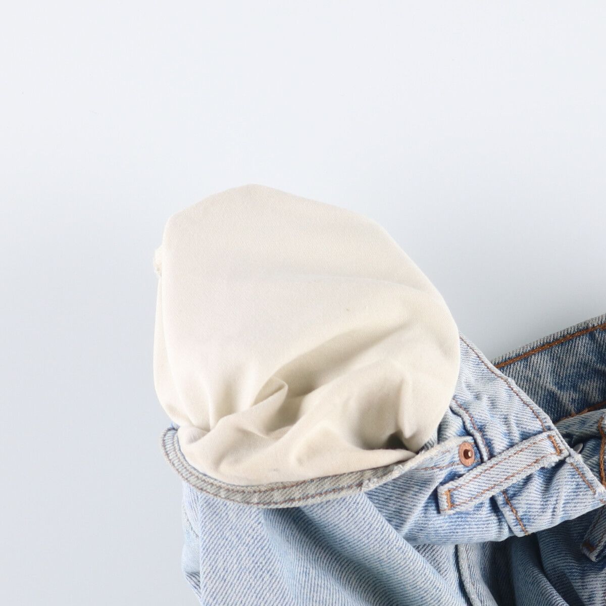 テーパードデニムパンツ メンズw