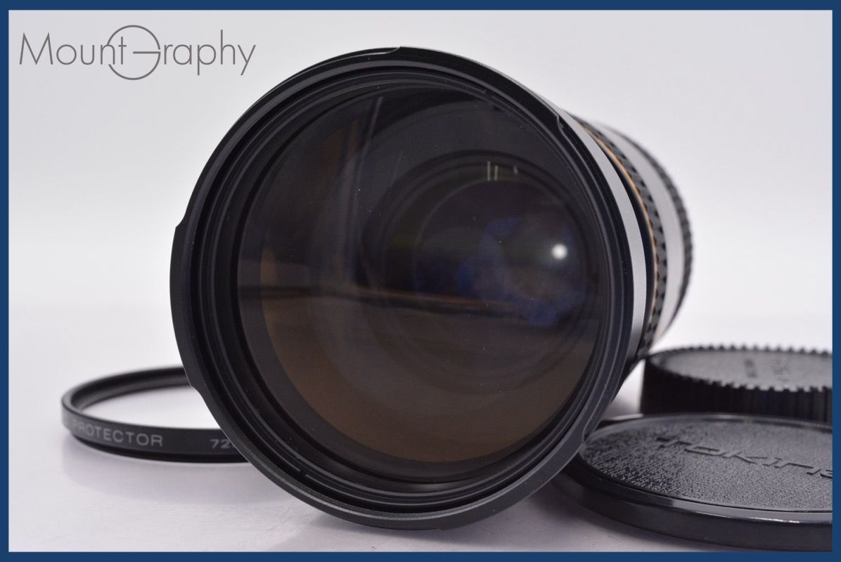 トキナ Tokina AT-X AF 80-400mm 4.5-5.6 前後キャップ-レンズフィルター付 ソニー ミノルタA用 AF 完動 同梱可 am1123