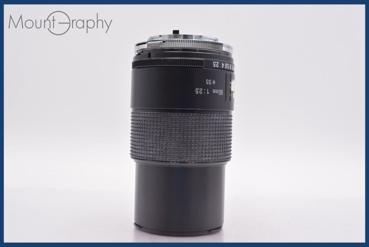  タムロン TAMRON SP 90 mm F 2.5 前後キャップ-レンズフィルター付 オリンパスOM用 MF 同梱可 am 1125 その他 カメラ