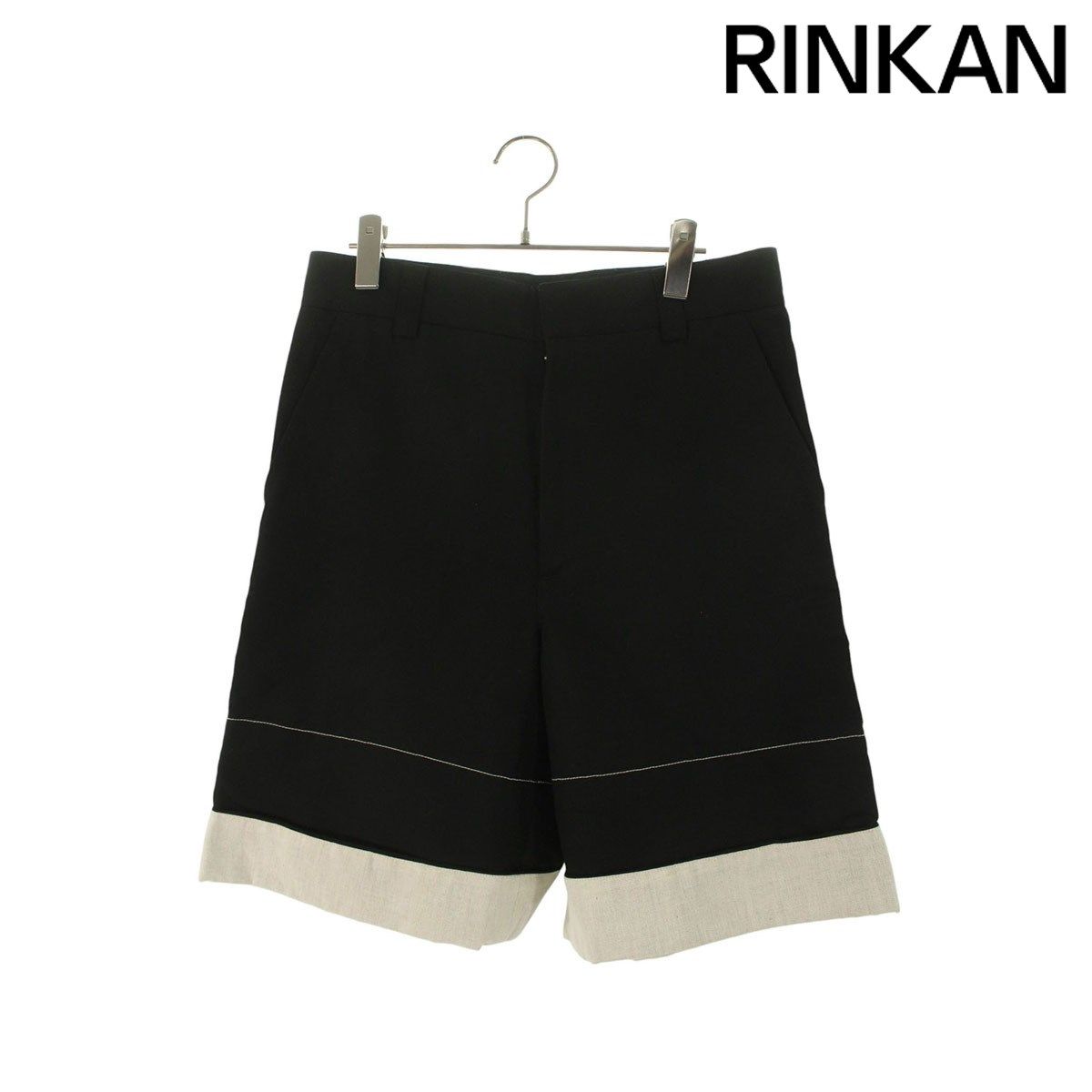 ジルサンダー JSMQ311056 コットンリネンハーフパンツ メンズ 44