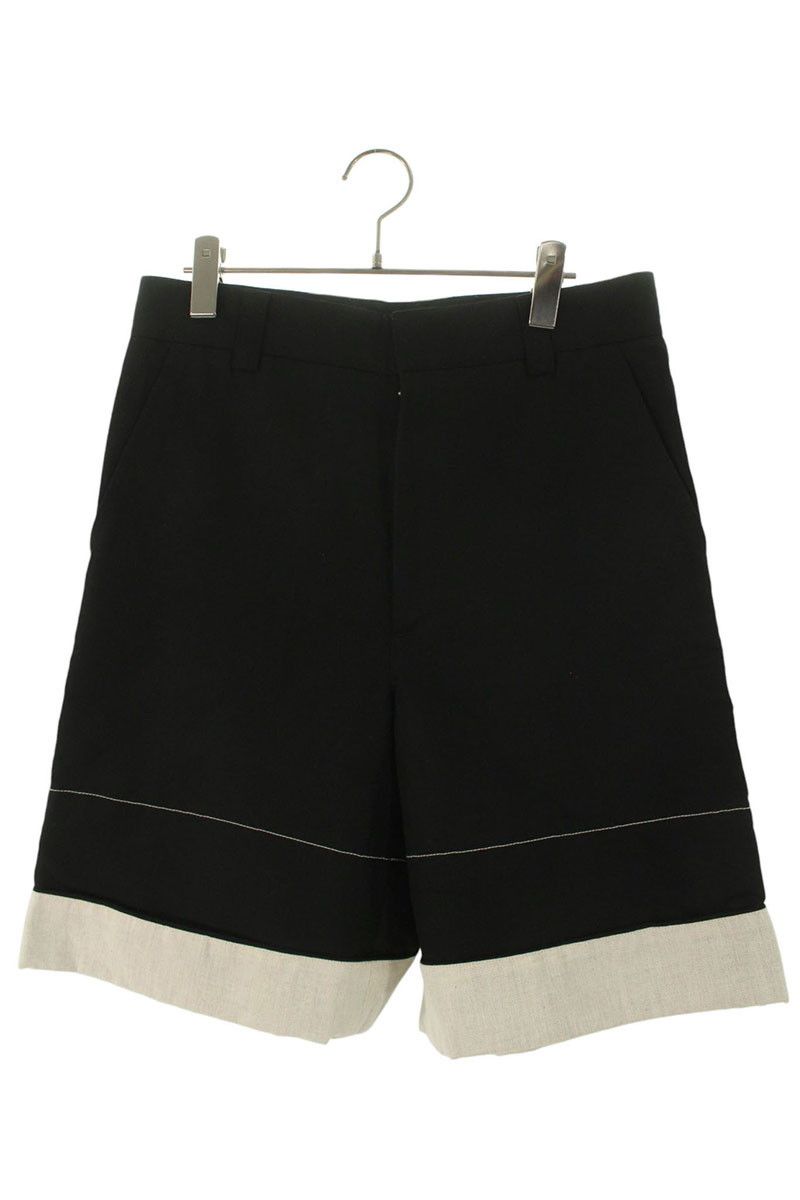 ジルサンダー コットンリネンハーフパンツ メンズ 44