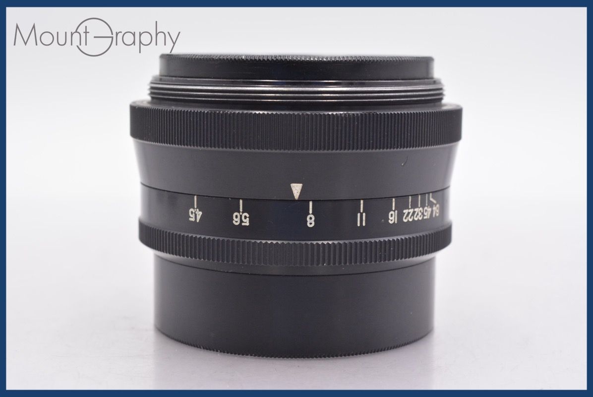 富士フィルム FUJIFILM FUJINON 210mm F4.5 前キャップ-レンズフィルター付 同梱可 am1142