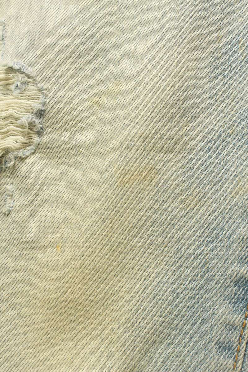 ダメージ加工スキニーデニムパンツ メンズ