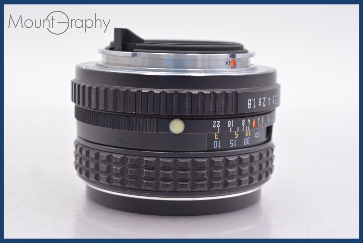 ペンタックス PENTAX SMC PENTAX 55mm F1.8 前後キャップ-レンズフィルター付 完動 同梱可 am1152