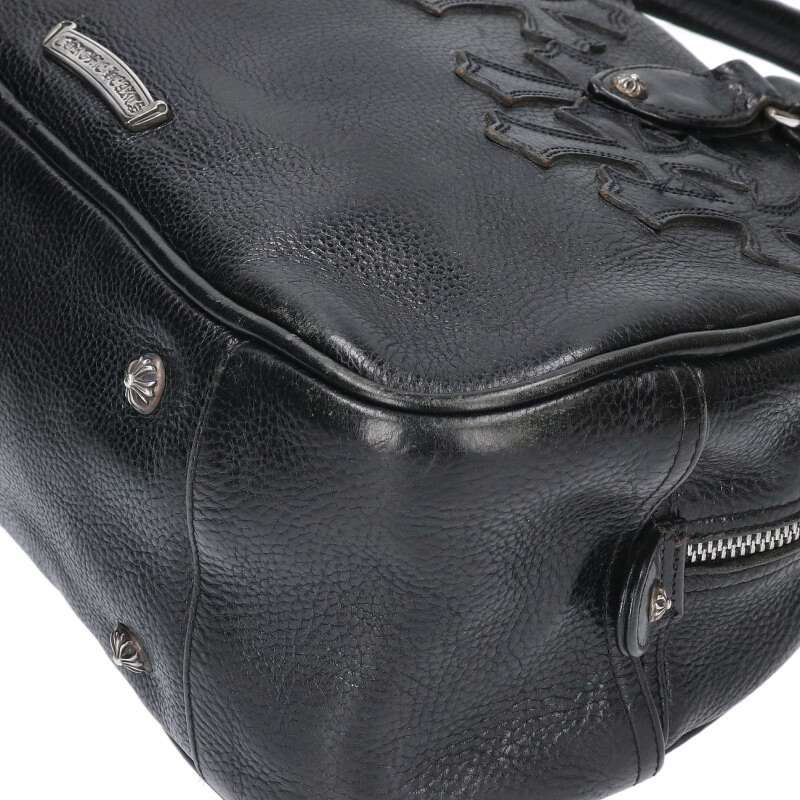 クロムハーツ GYM SM/ジムバッグ 現行型CHチャーム付きスモールレザー  